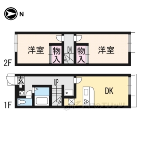 レオパレスいわきの間取り