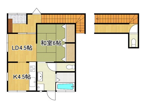 深澤住宅の間取り