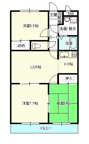 ユーミーＩＳＡの間取り