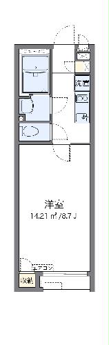 クレイノＷＩＳＴＥＲＩＡの間取り