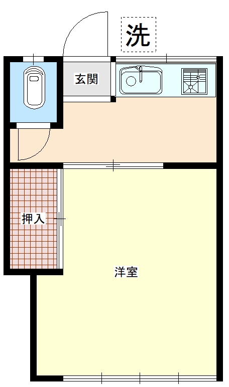 メゾンチェルシーの間取り