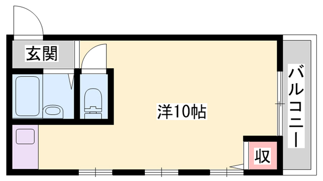 サニーキューブNの間取り