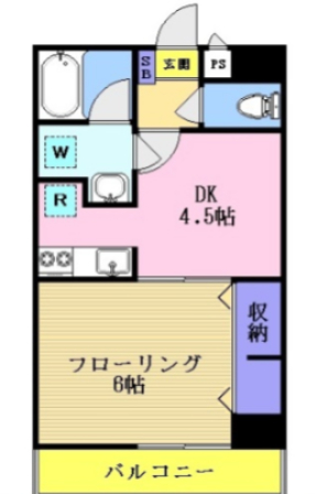 カーサＭＬの間取り