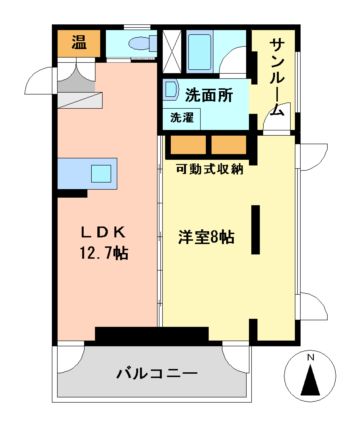 ビレッジ・ムーヴの間取り