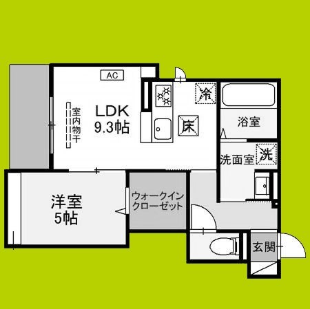 リバーサイド夙川東の間取り