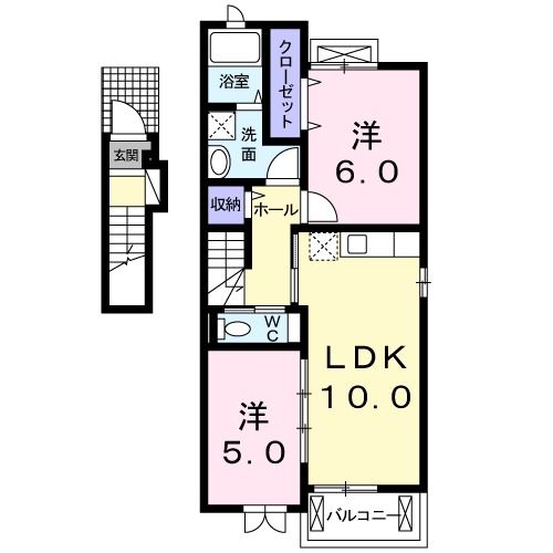 セレノの間取り