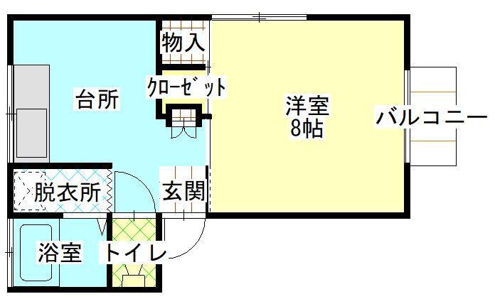 エステート光ヶ丘の間取り