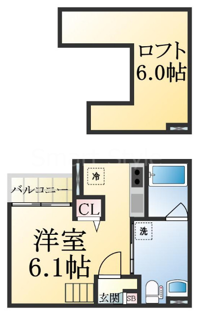 maison de cercleの間取り