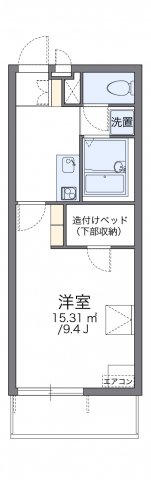 レオパレスＶＥＧＡの間取り