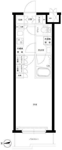 ルーブル川崎宮前平の間取り