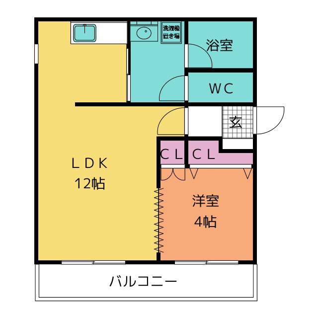 【サンフラワー東照宮の間取り】