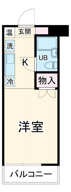 川崎市多摩区登戸のマンションの間取り