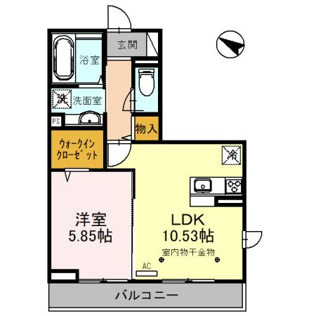 ノーブル浦和美園の間取り