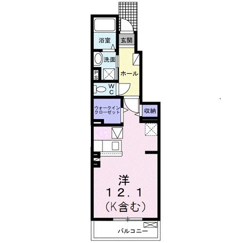 ジョイアポート（多良見町木床）の間取り