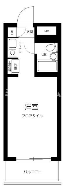 グローリア初穂池上の間取り