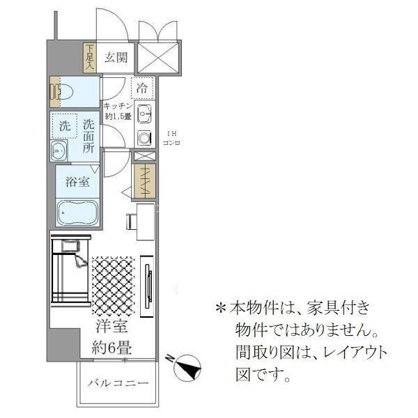 シエル白山　Ｂ館の間取り