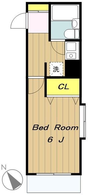 相模原市緑区橋本のマンションの間取り