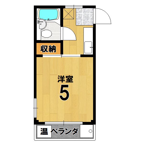 二軒茶屋マンションの間取り