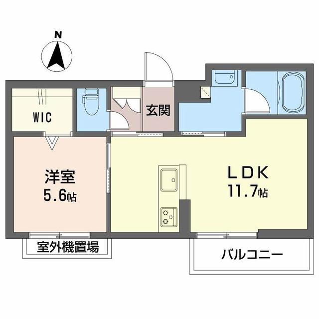 シャーメゾン　星の小径Iの間取り