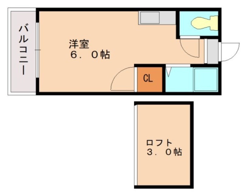 エトワール綾の間取り