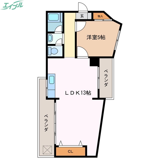 寿マンションの間取り