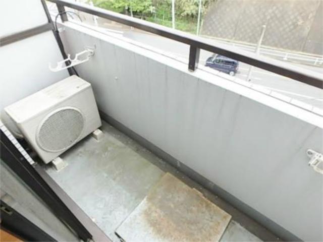 バルコニー　お洗濯もバッチリ