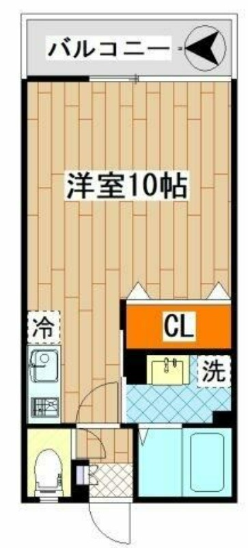 フローレンス鷺沼の間取り