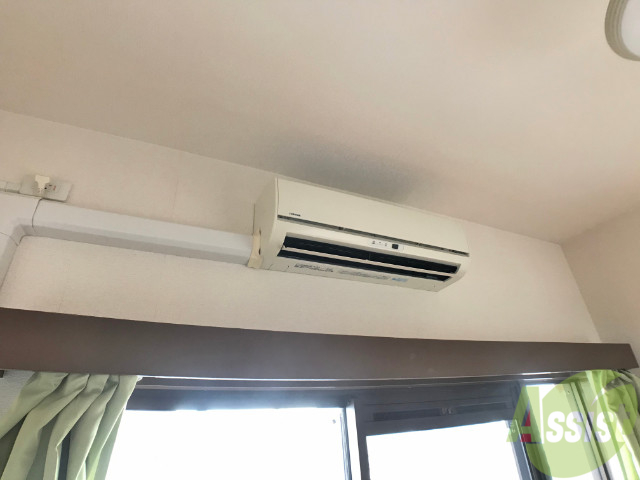 その他設備　エアコンがあれば暑い日が続いても快適に過ごせますね。