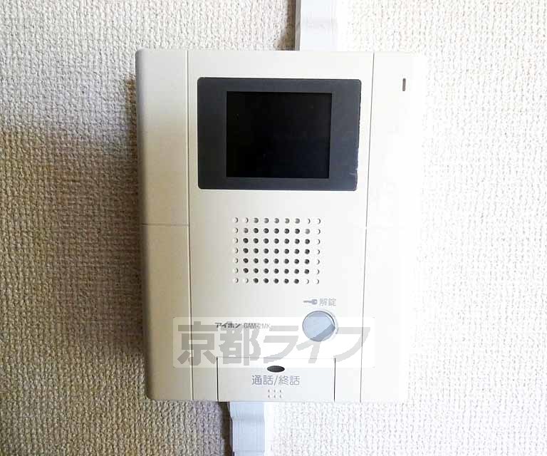 セキュリティ　ＴＶホンなので安心です。