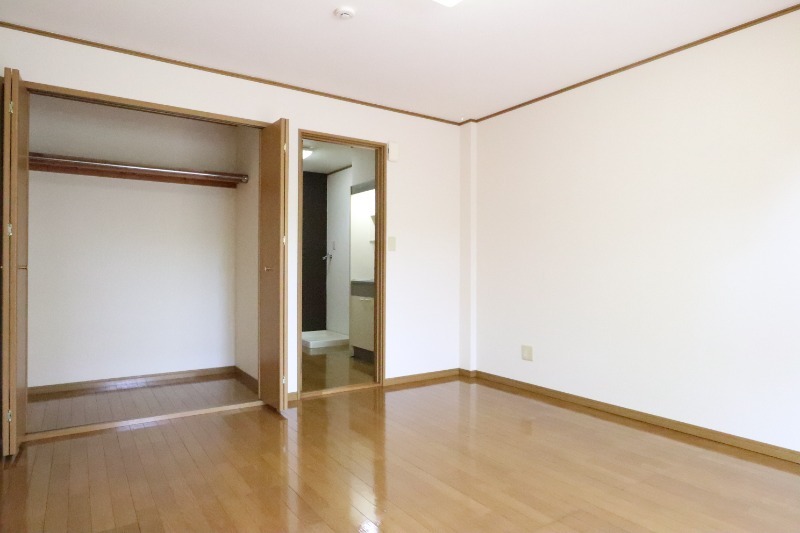 収納　クローゼット付きです！