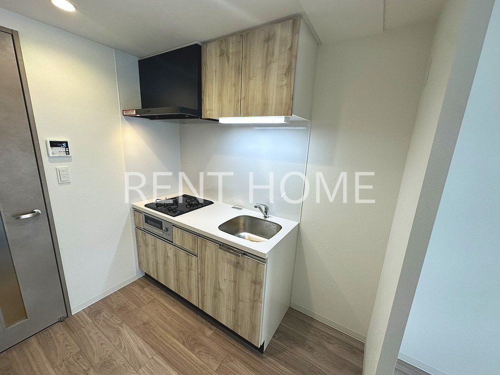 キッチン　2口ガスシステムキッチン