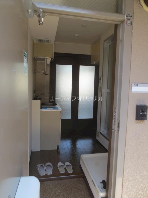 玄関　靴の脱着がしやすい玄関