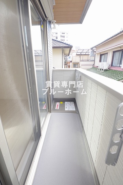 バルコニー　風通しの良いバルコニーです！