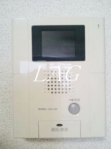 セキュリティ　モニター付きインターホンです。