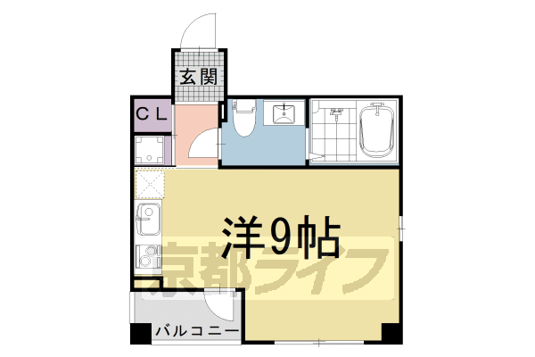 Ranz三条Ogawaの間取り写真