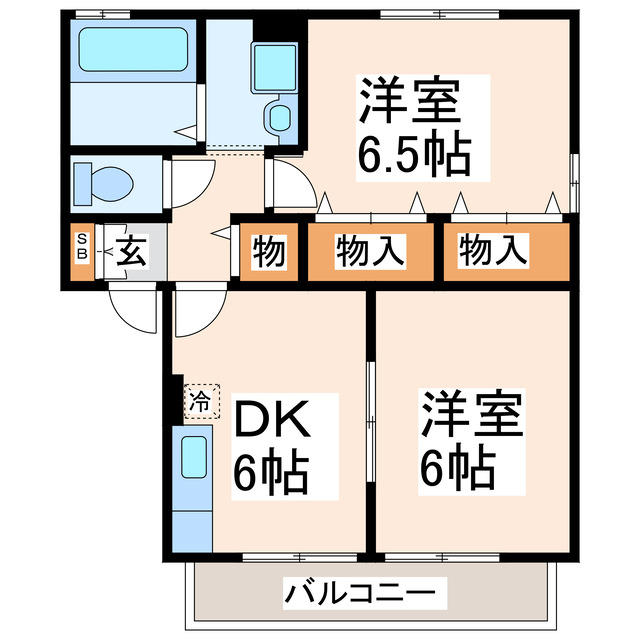 【ウィルモア小川の間取り】