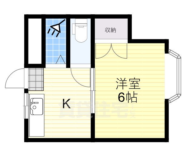 コーポタムラの間取り