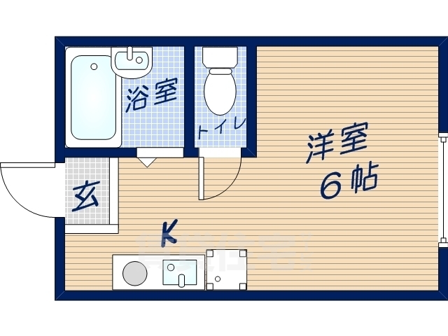 オーティス富雄の間取り