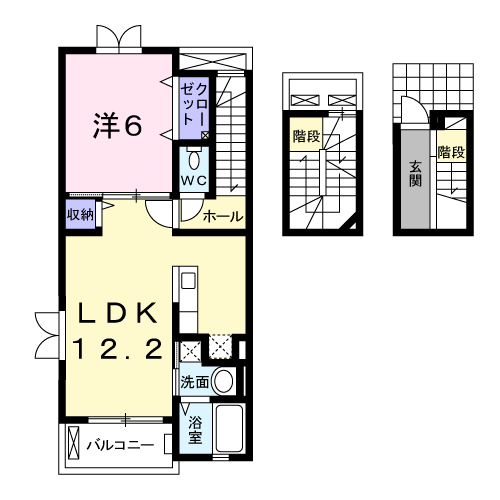 エターナルヒルの間取り