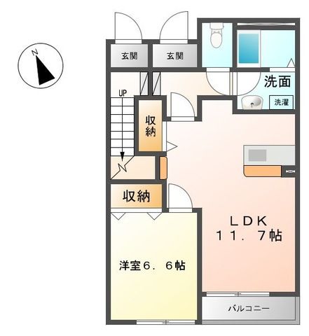 ハピア清水台の間取り