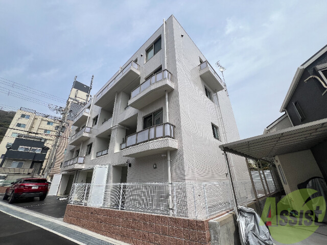 神戸市灘区青谷町のマンションの建物外観