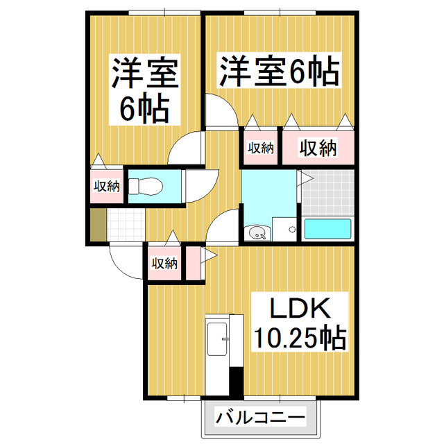 エスペランサの間取り