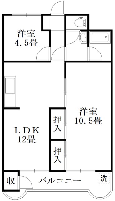 第3三宅ビルの間取り