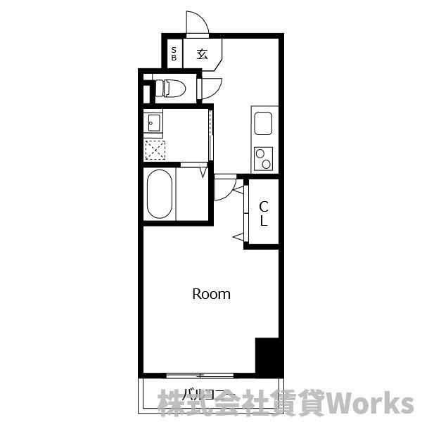 K-クレスト西新町の間取り