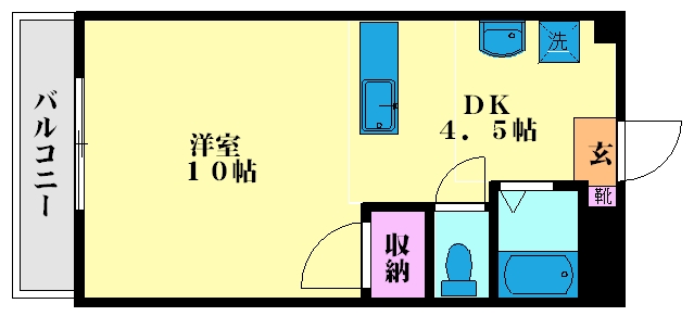 メゾン高嶋の間取り