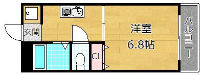 リバーサイド西牧野の間取り