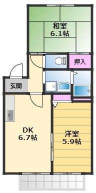 アーバンビレッジの間取り