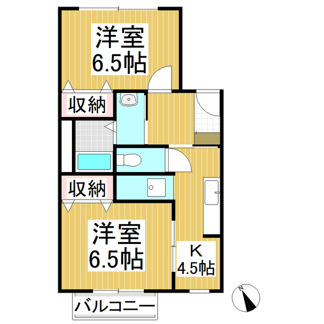 ビューハイツ御代田Ａの間取り