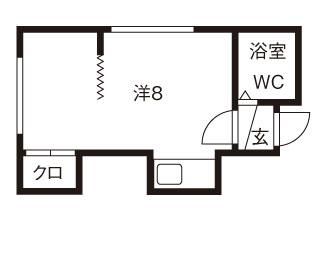 サンクレスト白石D棟の間取り