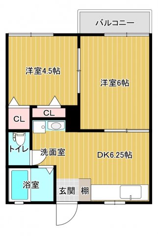 デイブレスIの間取り